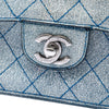 Chanel Medium Classic Crackled Calfskin Wild Stitch Double Flap Secondhand