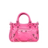 Secondhand Balenciaga Small Lambskin Motocross Neo Cagole Satchel