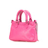 Secondhand Balenciaga Small Lambskin Motocross Neo Cagole Satchel