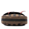 Secondhand Fendi Pequin Canvas and Leather Top Handle Bag