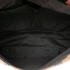 Secondhand Fendi Pequin Canvas and Leather Top Handle Bag