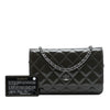 Chanel CC Quilted Patent Wallet On Chain Secondhand