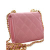 Chanel Mini CC Quilted Caviar Top Handle Clutch with Chain Secondhand