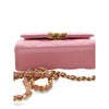 Chanel Mini CC Quilted Caviar Top Handle Clutch with Chain Secondhand
