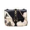 Valentino Small Kimono 1997 Print Glam Lock Shoulder Bag Secondhand