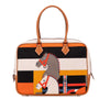 Hermès Barenia and Toile Rocobar Plume 32 Secondhand