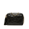 Chanel CC Diamond Quilted Lambskin Tassel Camera Bag Secondhand
