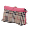 Burberry Haymarket Check Canvas Leah Crossbody Secondhand
