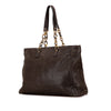 Fendi Iridescent Leather Chain Tote Secondhand