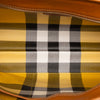 Burberry Straw and Leather Handbag Secondhand