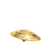 Chanel CC Gold Plated Round Brooch Secondhand