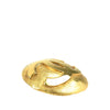 Chanel CC Gold Plated Round Brooch Secondhand
