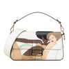 Fendi Zucca Graphic Print Coated Canvas Bikini Girls Baguette Satchel Secondhand