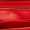 Prada Vitello Move Zip Around Continental Wallet Secondhand