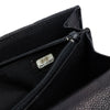 Chanel CC Chevron Caviar Square Wallet On Chain Secondhand