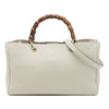 Gucci Medium Calfskin Bamboo Shopper Satchel Secondhand