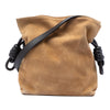 LOEWE Suede Flamenco Knot Crossbody Secondhand