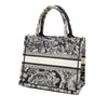 Dior Small Canvas Embroidered Reverse Dioriviera Toile De Jouy Book Tote Secondhand