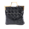 Fendi FF 1974 Embossed Patent Shopping Tote Secondhand