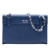 Prada Saffiano Cuir Twist Lock Chain Flap Secondhand