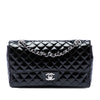 Chanel Medium Quilted Patent Secret Label Flap Secondhand