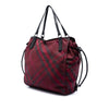 Burberry Supernova Check Nylon Buckleigh Tote Secondhand