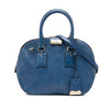 Burberry Small Grained Calfskin Heritage Orchard Bowling Bag Secondhand