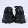 Prada Monolith Nylon & Leather Leather Loafers in Black 2EE342, Size 42 EU Secondhand