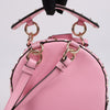 Valentino Garavani Rockstud Spike Leather 2Way Backpack in Pink Secondhand
