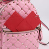 Valentino Garavani Rockstud Spike Leather 2Way Backpack in Pink (Marketplaces) Secondhand