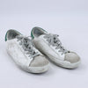 GOLDEN GOOSE Leather Sneakers in White SUPERSTAR, Size 40 EU (Marketplaces) Secondhand
