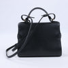 Delvaux Tempête PM Leather 2Way Crossbody Bags in Black Secondhand