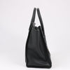 CELINE Luggage Micro Leather Handbag in Black Secondhand