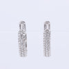 Secondhand Collection Privée Diamond Earrings K18WG 4.4g 1.0 ct