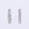 Collection Privée Diamond Earrings K18WG 4.4g 1.0 ct Secondhand