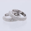Secondhand Collection Privée Diamond Earrings K18WG 4.4g 1.0 ct