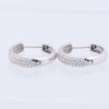 Secondhand Collection Privée Diamond Earrings K18WG 4.4g 1.0 ct