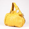 Gucci Exotic leathers - Alligator Hysteria Top 2way Handbag in Yellow Secondhand
