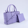Bottega Veneta Nappa Maxi Intrecciato Small Arco 2Way Handbag in Purple Secondhand