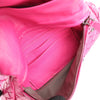 BOTTEGA VENETA Intrecciato Leather Chain Shoulder Bag in Hot Pink Secondhand