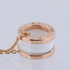 Bvlgari B.Zero 1 Necklace 750 (PG) × Ceramic 12.1g 346082 Secondhand