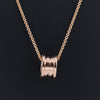 Bvlgari B.Zero 1 Necklace 750(PG) 13.9g Secondhand