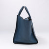 CELINE Luggage Phantom Medium Grained Leather Handbag in Navy Blue (Marketplaces) Secondhand