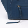 CELINE Luggage Phantom Medium Grained Leather Handbag in Navy Blue (Marketplaces) Secondhand