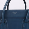 CELINE Luggage Phantom Medium Grained Leather Handbag in Navy Blue (Marketplaces) Secondhand