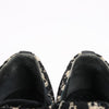 CHANEL Coco Tweed Felt Mark Leather x Fabric Boots G31378 in Black x Beige, Size 37 EU Secondhand