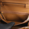 Celine Classic Box Small Leather Shoulder Bag in Brown Secondhand
