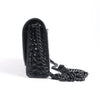 Balenciaga Hourglass Mock Croc Shoulder bag in Black Secondhand