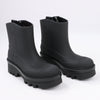 Chloe Rubber Rain Ankle Boots in Black 032324, Size 39 EU Secondhand