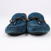 Louis Vuitton 14 years Suede Driving Loafers in Navy x Brown, Size 43 EU, ND0114 (Marketplaces) Secondhand